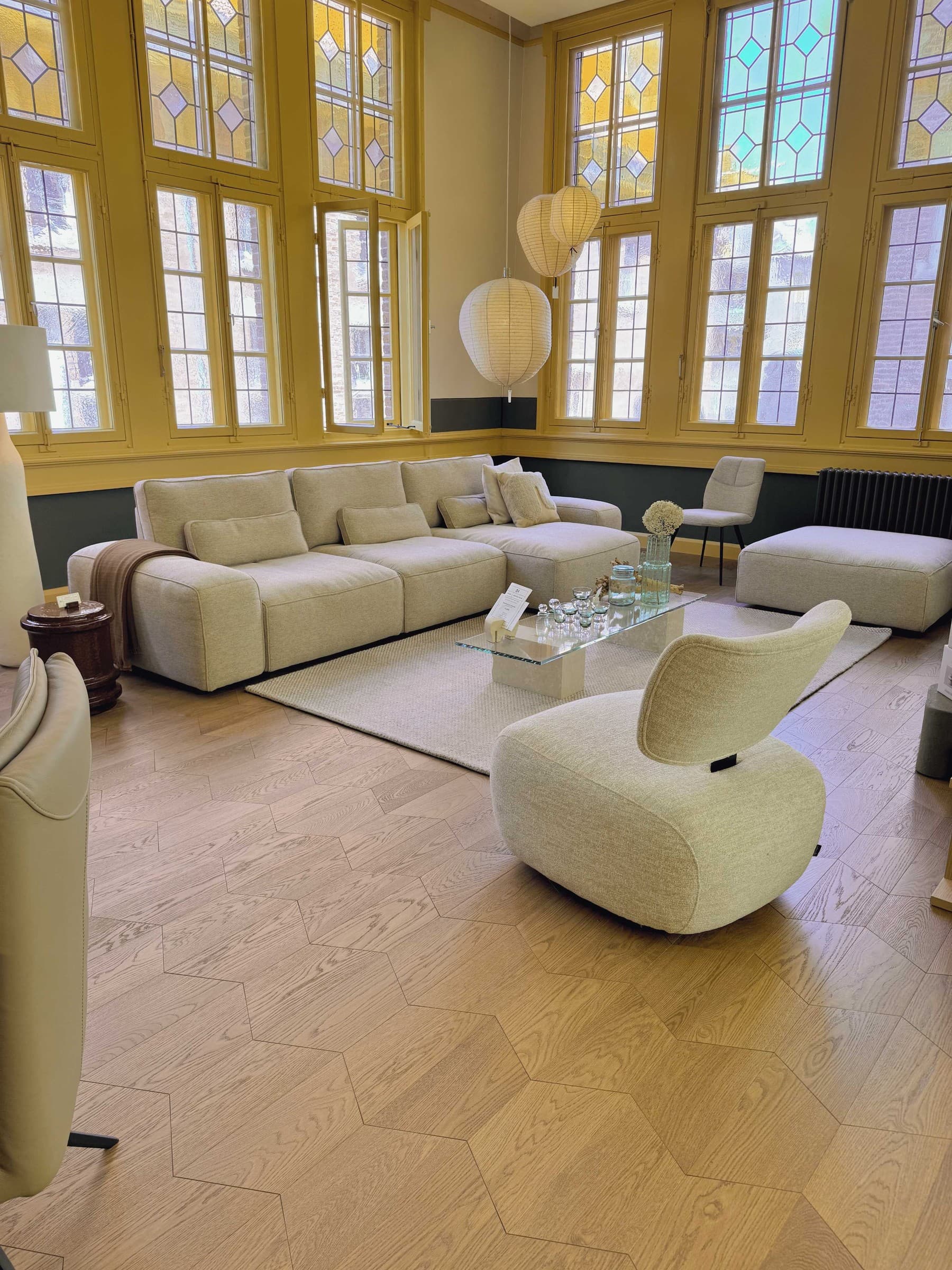 Geometrisk parkett — Modular engineered parquet